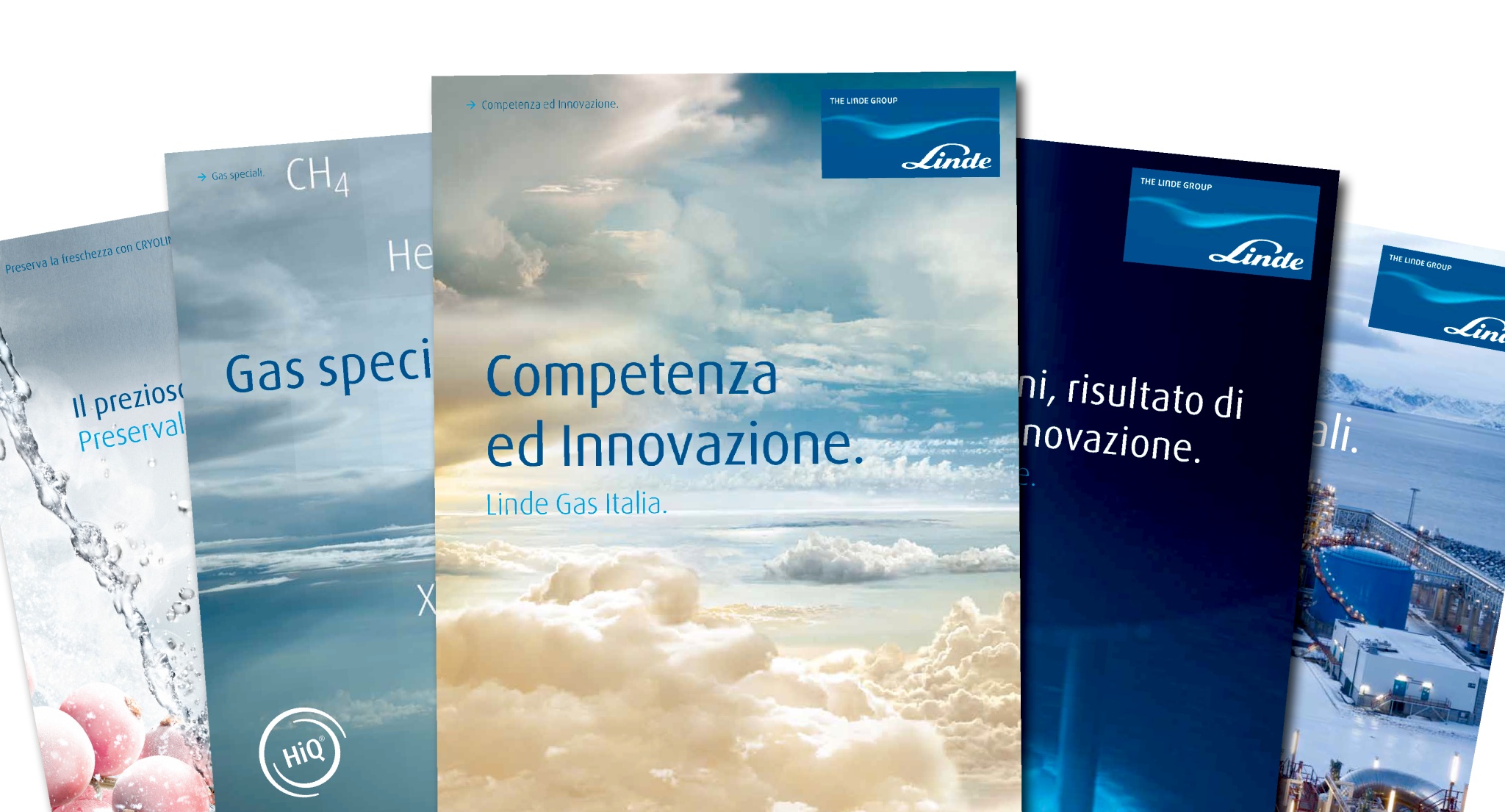 Overview of catalogues from Linde Italy